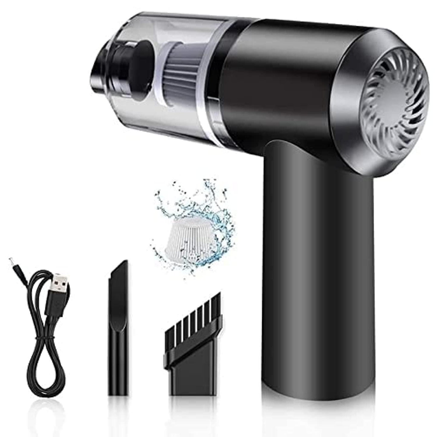 Portable Handheld Air Duster Wireless Vacuum Cleaner β Cordless | Rechargeable | Multi-Surface Cleaning