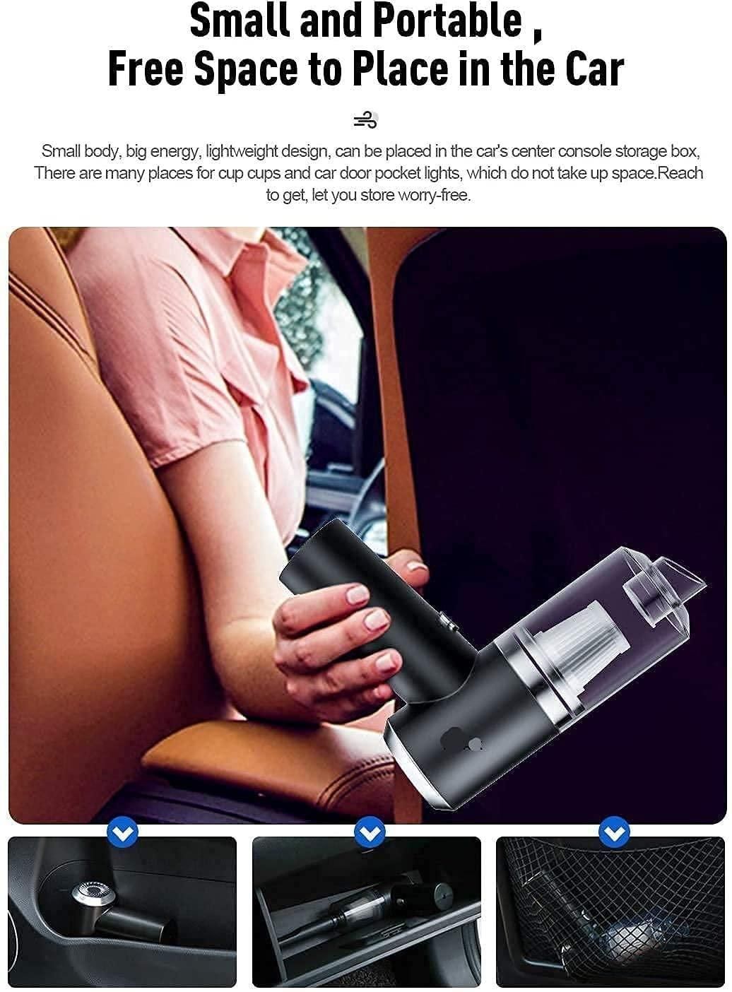 Portable Handheld Air Duster Wireless Vacuum Cleaner β Cordless | Rechargeable | Multi-Surface Cleaning