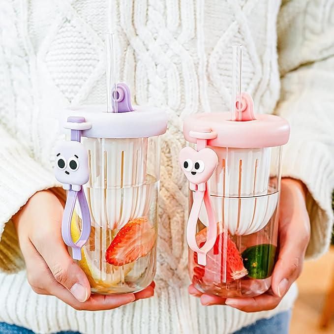 Infuse. Sip. Refresh. β Glass Fruit Infuser Tumbler