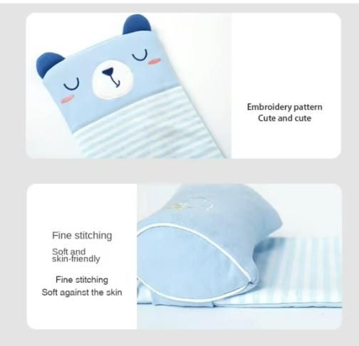 Baby Shaping Head Support Pillow – Soft, Breathable & Anti-Flat Head Design | For Newborns & Infants