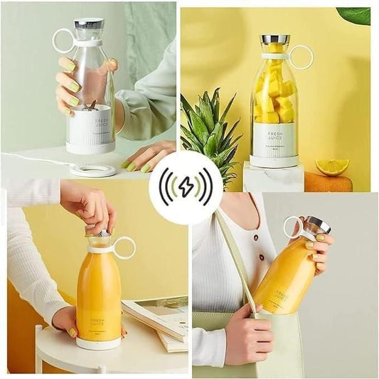 🥤 Portable Mini Juice Blender – USB Rechargeable | 380ml | Lightweight & Travel-Friendly