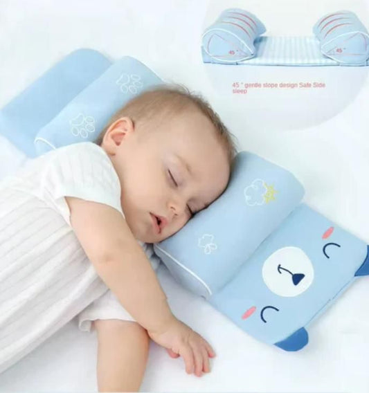 Baby Shaping Head Support Pillow – Soft, Breathable & Anti-Flat Head Design | For Newborns & Infants