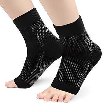 🧦 Neuropathy Socks for Women & Men – Pain Relief for Swollen Feet & Ankles | Soft Cotton | 1 Pair